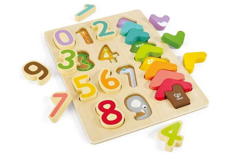 Hape: Colours & Numbers Puzzle