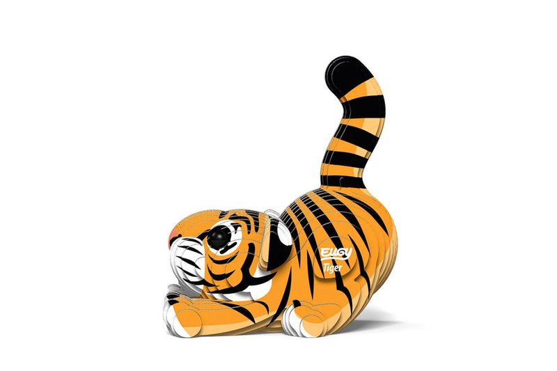 Eugy: Tiger - 3D Cardboard Model