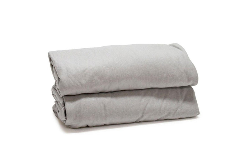 2PK Onkaparinga Baby Cotton Jersey Wraps Sleeping Blanket Wrap Silver