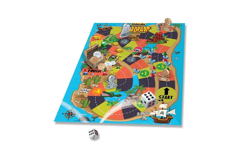 4M Kidzlabs Gamemaker Treasure Island Dig & Play Game Educational Kids Toy 5y+