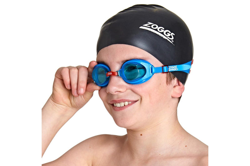 Zoggs Childrens/Kids Ripper Tinted Swimming Goggles (Blue/Red) (6-14 Years)