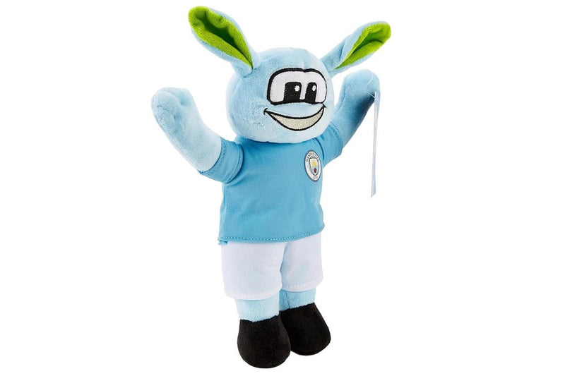 Manchester City FC Plush Moonchester Plush Toy (Sky Blue/White) (One Size)