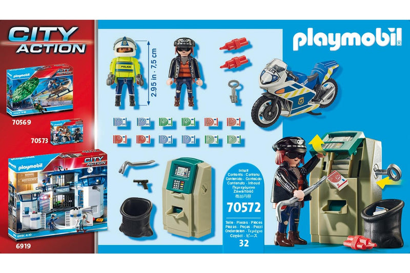 Playmobil: City Action - Bank Robber Chase (70572)