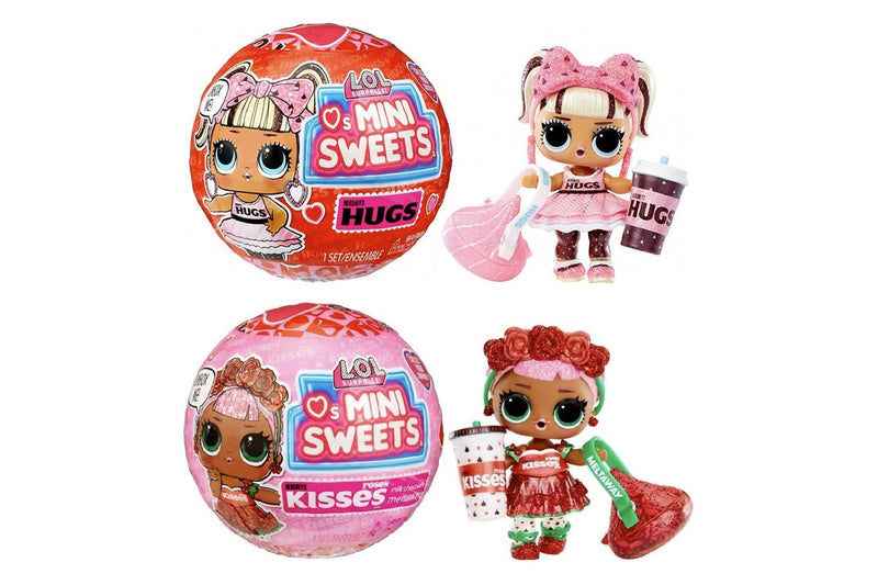 L.O.L. Surprise Loves Mini Sweets Hugs & Kisses Collectible Kids Dolls Assort 3+