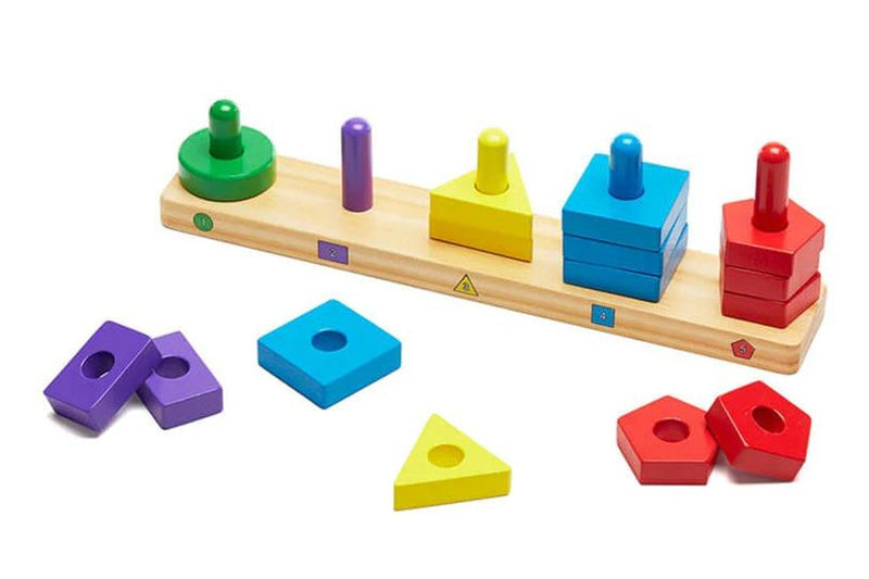 Melissa & Doug - Stack & Sort Board