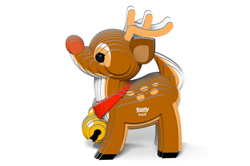 Eugy: Reindeer - 3D Cardboard Model