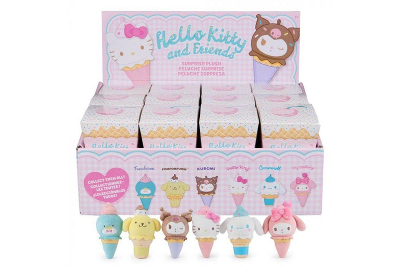 Hello Kitty: Hello Kitty & Friends Surprise Ice Cream Plush (Blind Box)