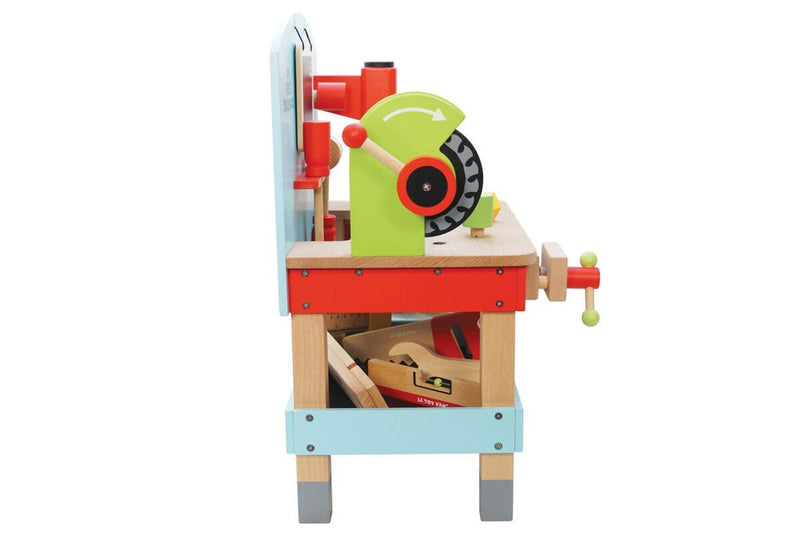 Le Toy Van 40cm My First Tool Bench Hammer Screwdriver Wooden Toy Set Kids 3y+