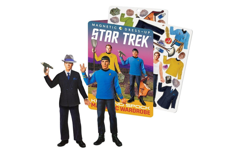 Unemployed Philosophers Guild 27cm Star Trek Kids Magnetic Dress Up Fun Toy