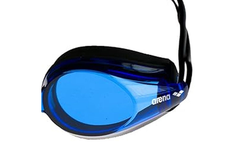 Arena Unisex Adult Tracks Clear Swimming Goggles (Blue/Black) (One Size)