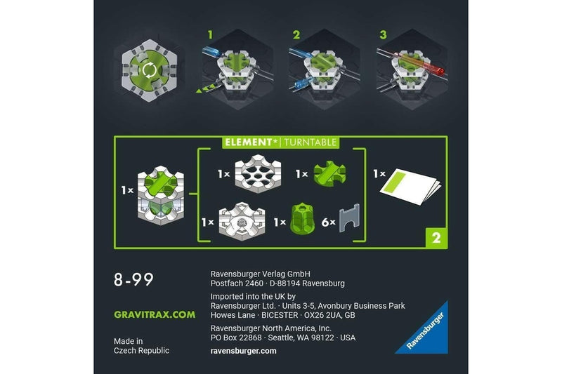 GraviTrax Pro: Interactive Track Set - Turntable Element