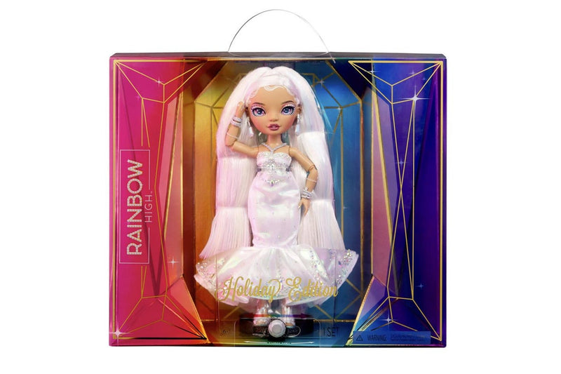 Rainbow High Collectible Roxie Grand Holiday Edition Fashion Dress Up Doll 3y+