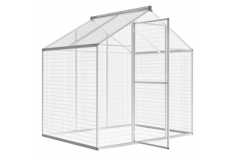 Outdoor Aviary Aluminium 178x122x194 cm vidaXL