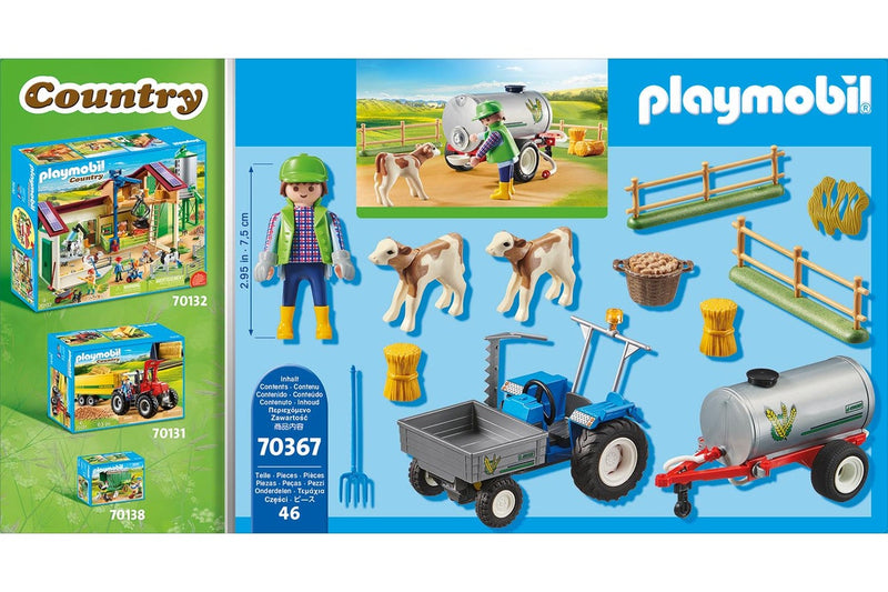 Playmobil: Country - Loading Tractor with Water Tank (70367)