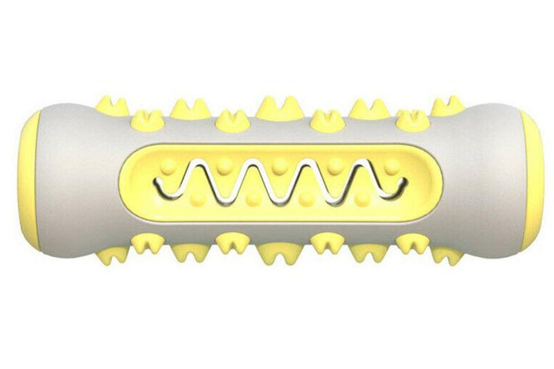 Dog Chew & Teeth Cleaning Toy - Yellow