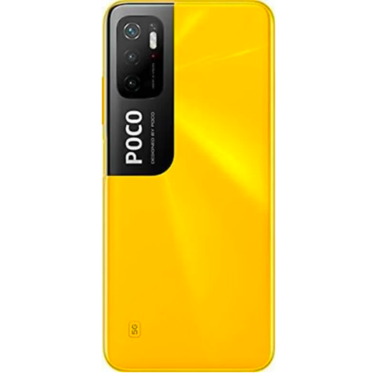 Poco M3 PRO 5G + 4G Volte Global Unlocked GSM 6.5" Octa Core 48mp Triple Camera (Not Verizon/Boost/CDMA) (Yellow, 64GB+4GB)