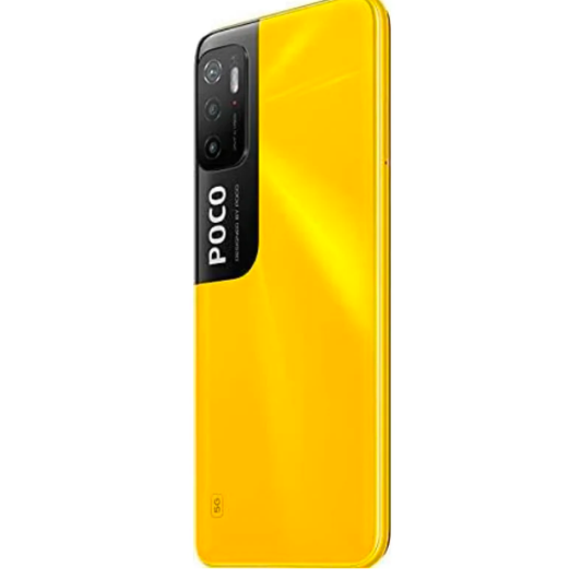 Poco M3 PRO 5G + 4G Volte Global Unlocked GSM 6.5" Octa Core 48mp Triple Camera (Not Verizon/Boost/CDMA) (Yellow, 64GB+4GB)