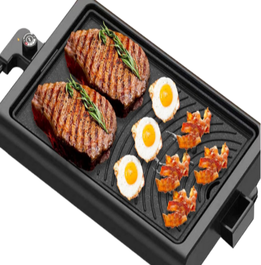 Aotuu Electric Indoor Kitchen Griddle Nonstick Flat Cast Iron Grilling Plate - Layaway AU