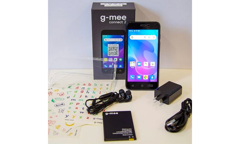 G-mee Connect 2| Smartphone with Built-in Parental Controls | Real Phone for Kids 8-12 or Older | Unlocked-4G-Wi-Fi-Bluetooth, Android 11 Kids Phone