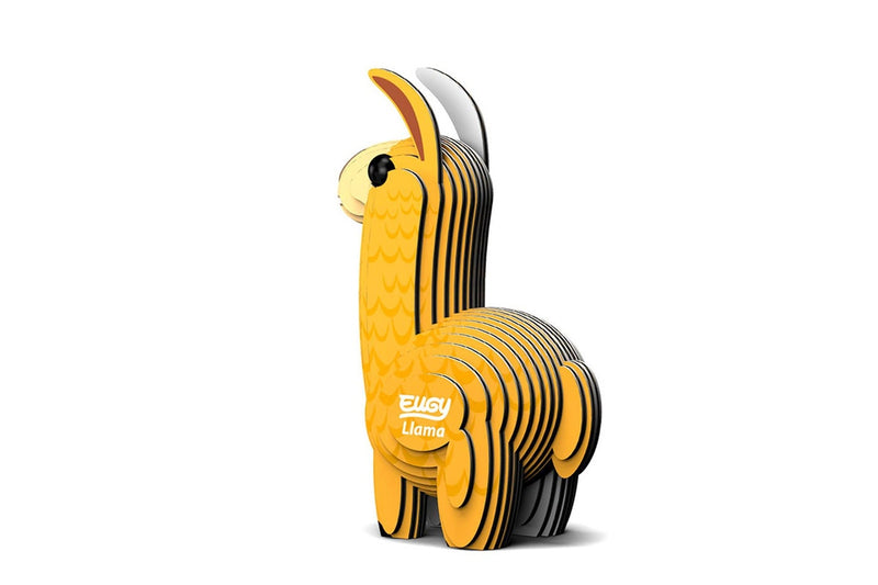 Eugy: Llama - 3D Cardboard Model