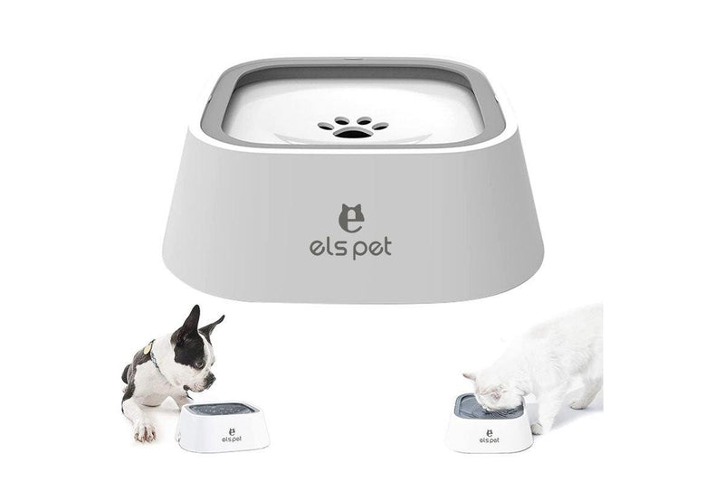 Large Capacity No-Spill Pet Water Bowl - 1L