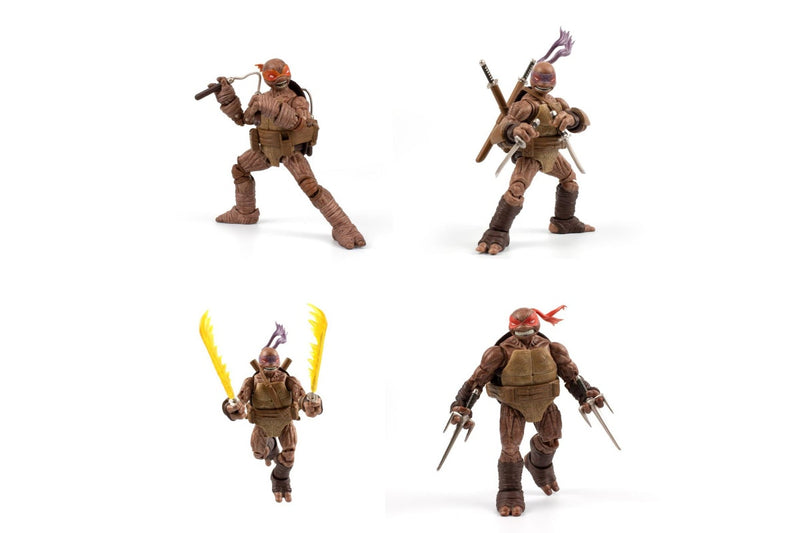 TMNT: BST AXN: Zombie Turtles (Wave 1) - 5" Action figure Set