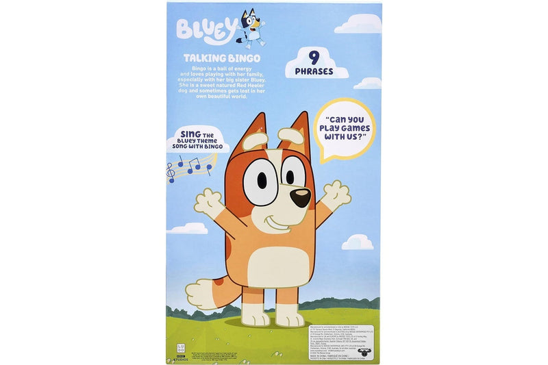 Bluey: 12" Talking Plush - Bingo