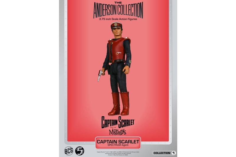 Captain Scarlet - 3.75" Action Figure