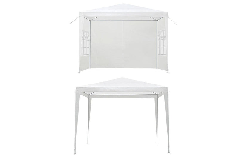 Instahut Gazebo 3x3m Marquee Wedding Party Tent Outdoor Camping Side Wall Canopy Window Panel White