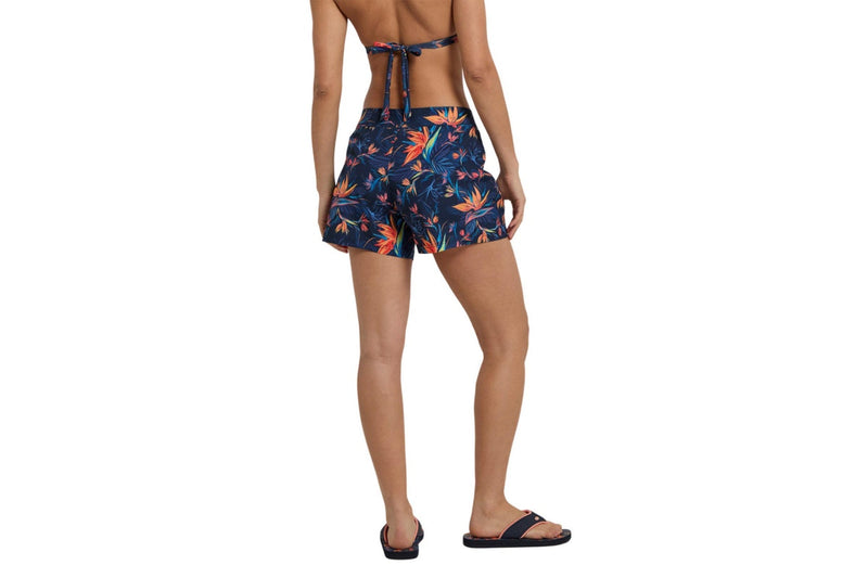 Animal Womens/Ladies Aurora Flower Boardshorts (Orange) (6 UK)