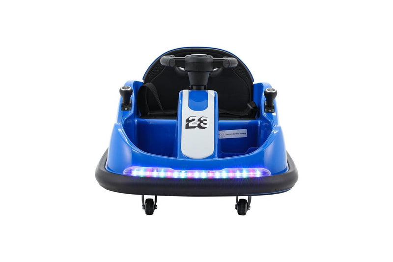 Rigo Kids Ride On Car Bumper Kart 6V Electric Toys Cars Remote Control Blue