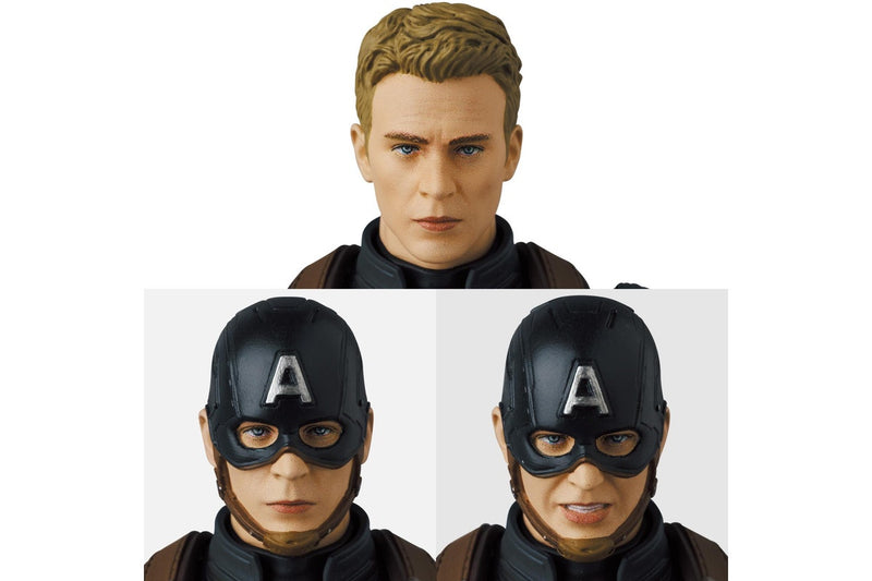 Avengers: Captain America (Stealth Suit) - Mafex Action Figure