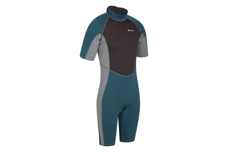 Mountain Warehouse Mens Shorty Wetsuit (Dark Grey) (M-L)