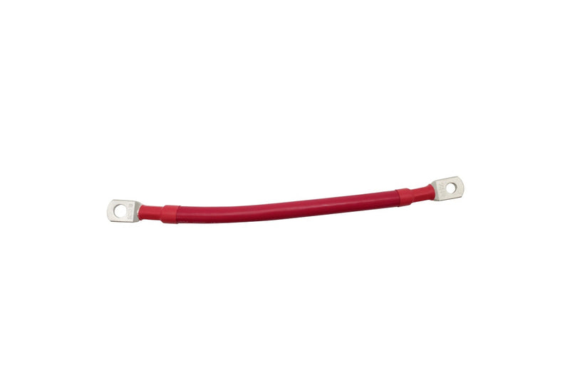 0.2m 1AWG Connector Cable Red with M8 Lug and M10 Lug Superior Corrosion Resistance Inverter Car RV Marine