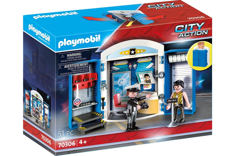 Playmobil: City Action - Police Station Play Box (70306)