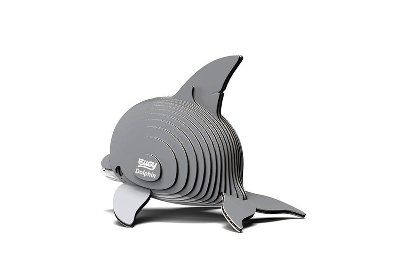 Eugy: Dolphin - 3D Cardboard Model