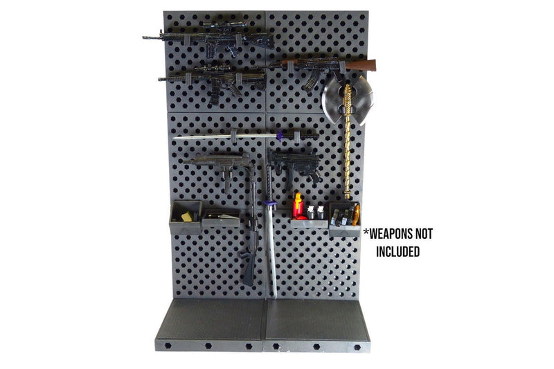 Super Action Stuff!: Ultimate Weapons Rack Modular - Display Accessory