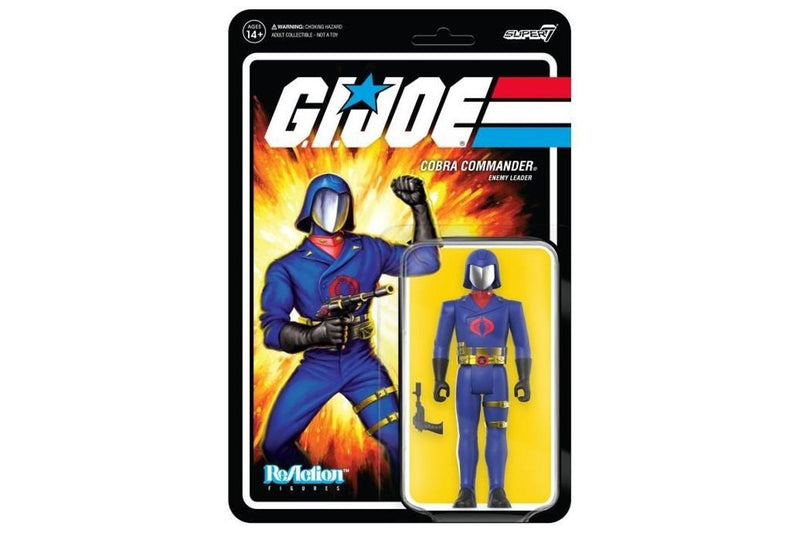 G.I. Joe: Cobra Commander (Toy Colors) - ReAction Figure