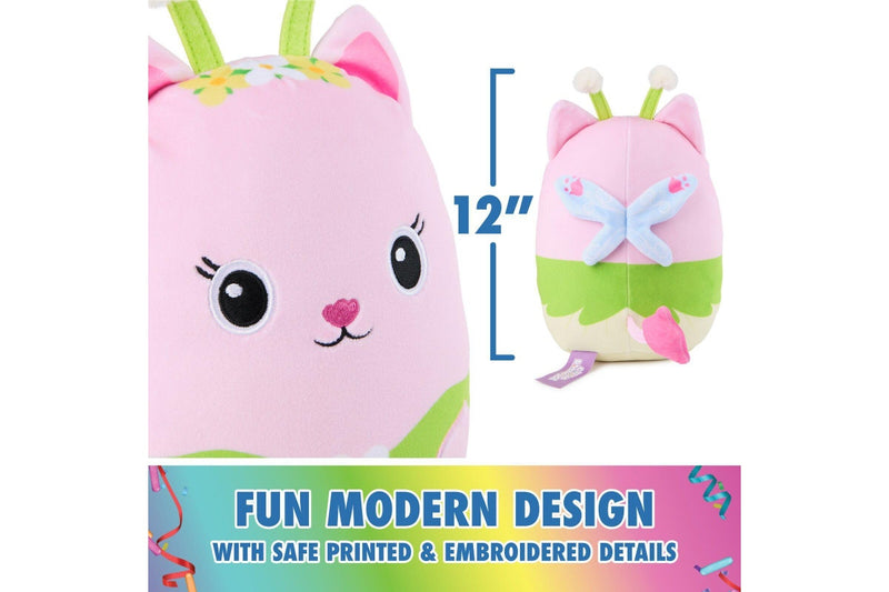 Gabby's Dollhouse: 12" Squishy Plush - Kitty Fairy