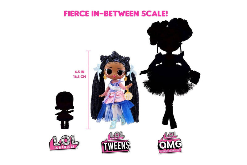 L.O.L Surprise Tweens 16.5cm Fashion Doll S3 Nia Regal Kids Children Toy 3y+