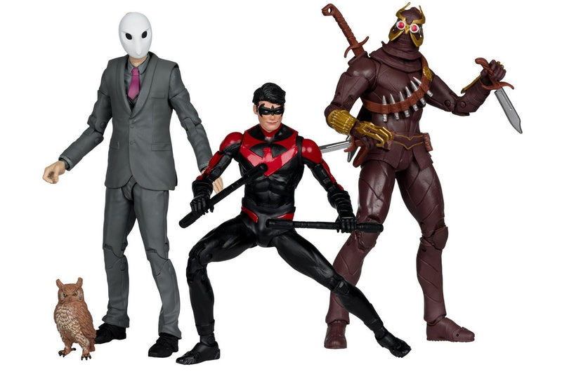 DC Multiverse: Talon, Nightwing & Owl (Court Of Owls) - 7" Action Figure (3-Pack)