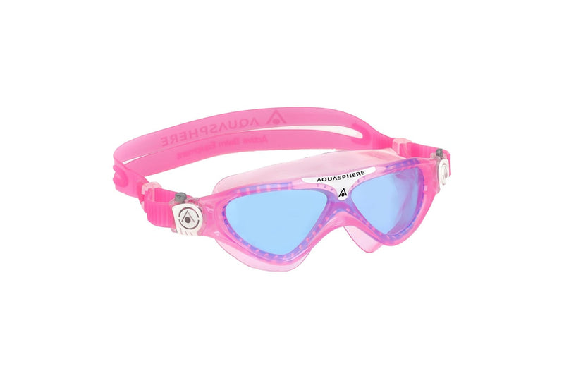 Aquasphere Childrens/Kids Vista Swimming Goggles (Pink/White) (One Size)