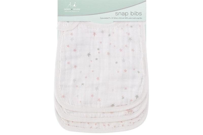 Aden + Anais: Classic Snap Bib Set - Lovely Reverie (3 Pack)