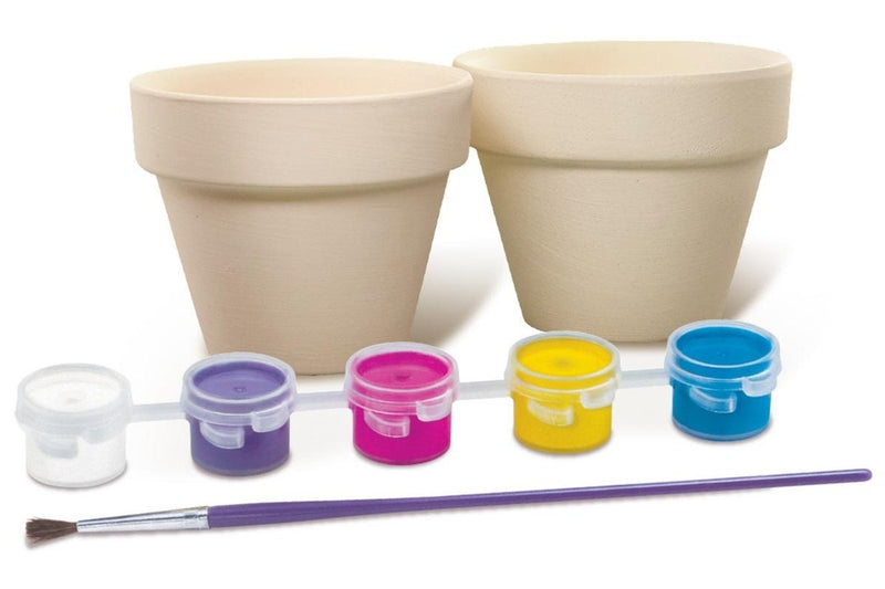 4M: Paint Your Own Flower Pots - Art Kit