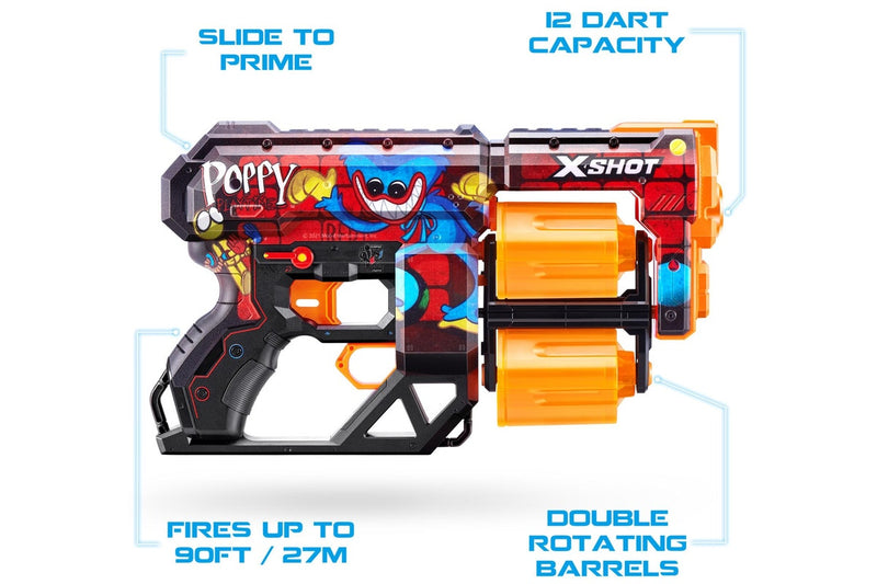 Zuru: X-Shot Skins Dread Blaster - Poppy Playtime (Toony)