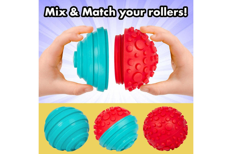 Sense & Grow: Mix & Match Sensory Textured Rollers & Scented Dough Set