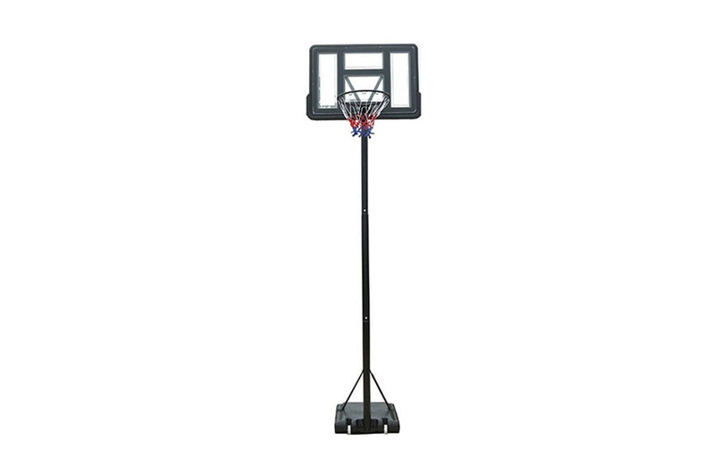 Fitness Master 3.05m Adjustable Portable Basketball Stand Sport Hoop Net Ring Rim