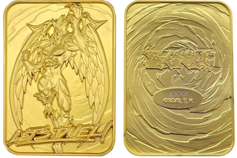 Yu-Gi-Oh! Elemental Hero Avian (24K Gold Plated) - Ingot