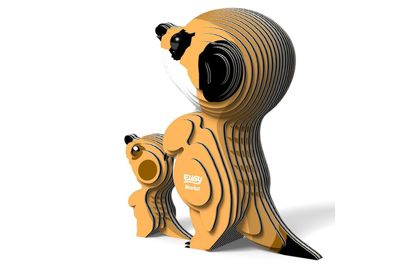 Eugy: Meerkat - 3D Cardboard Model