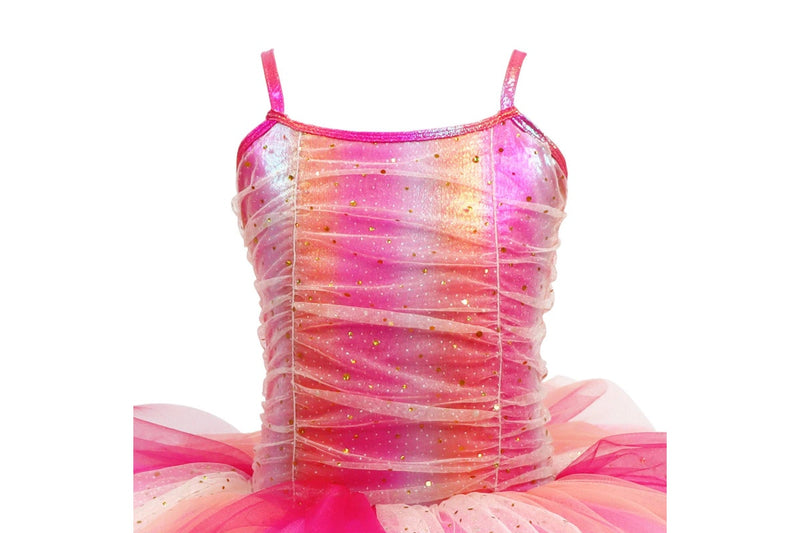 Pink Poppy: Vibrant Vacation - Party Tutu (Size: 3-4)